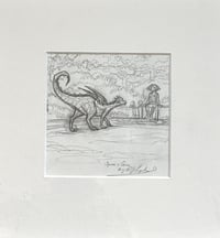 Image 1 of 'Ignis, The Young Dragon, Approaching Cara'