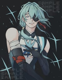 Image 2 of Professor Anaxa, Medium Print