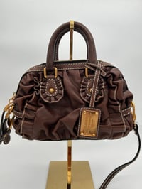 Image 1 of Dolce & Gabbana Brown Leather Crossbody Bag