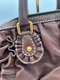 Image 2 of Dolce & Gabbana Brown Leather Crossbody Bag