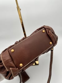 Image 16 of Dolce & Gabbana Brown Leather Crossbody Bag