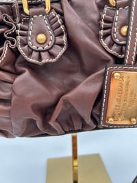 Image 3 of Dolce & Gabbana Brown Leather Crossbody Bag