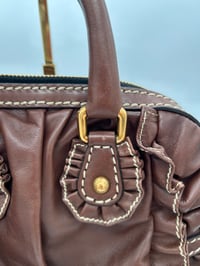 Image 13 of Dolce & Gabbana Brown Leather Crossbody Bag