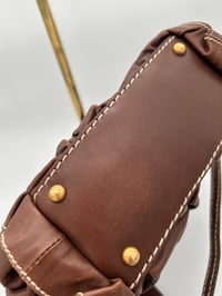 Image 17 of Dolce & Gabbana Brown Leather Crossbody Bag