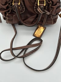 Image 19 of Dolce & Gabbana Brown Leather Crossbody Bag