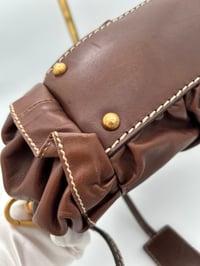 Image 18 of Dolce & Gabbana Brown Leather Crossbody Bag