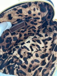 Image 21 of Dolce & Gabbana Brown Leather Crossbody Bag