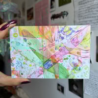 Image 2 of new year’s resolutions postcard