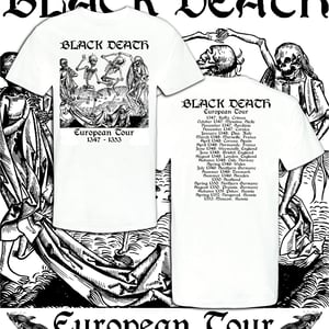 BLACK DEATH "European Tour" 1347 - 1353 (Dance of Death) T-Shirt