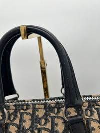Image 4 of Christian Dior Canvas Boston Bag