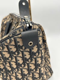 Image 9 of Christian Dior Canvas Boston Bag