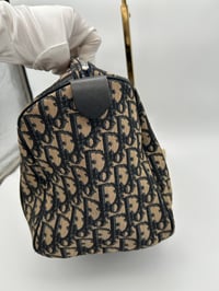 Image 11 of Christian Dior Canvas Boston Bag