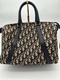 Image 13 of Christian Dior Canvas Boston Bag