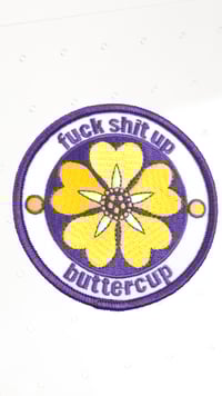 Fuck Shit Up Buttercup Iron-on Patch
