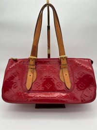 Image 1 of Louis Vuitton Rosewood Red Vernis Leather Top Handle Bag