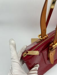 Image 7 of Louis Vuitton Rosewood Red Vernis Leather Top Handle Bag