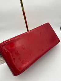 Image 16 of Louis Vuitton Rosewood Red Vernis Leather Top Handle Bag