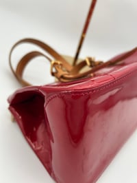 Image 17 of Louis Vuitton Rosewood Red Vernis Leather Top Handle Bag