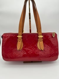 Image 10 of Louis Vuitton Rosewood Red Vernis Leather Top Handle Bag