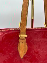 Image 12 of Louis Vuitton Rosewood Red Vernis Leather Top Handle Bag