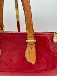 Image 13 of Louis Vuitton Rosewood Red Vernis Leather Top Handle Bag