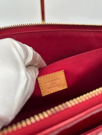 Image 22 of Louis Vuitton Rosewood Red Vernis Leather Top Handle Bag