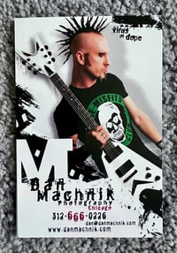 Image 3 of Virus Handbills For Diamond Amps And Dan Machnik Photos 2003-2008 (10 available)
