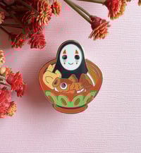 No-Face Enamel Pin