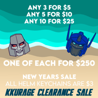 Image 1 of CLEARANCE - HELM KEYCHAINS
