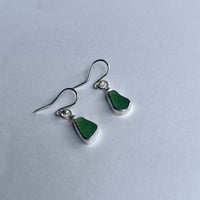 Image 2 of GREEN SKEW EARRING