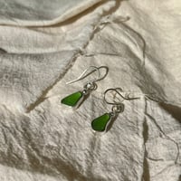 Image 4 of GREEN SKEW EARRING