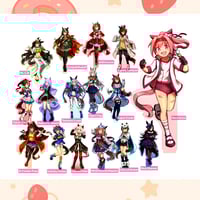 Image 1 of [PREORDER] Uma Musume Food-Themed Acrylic Standees