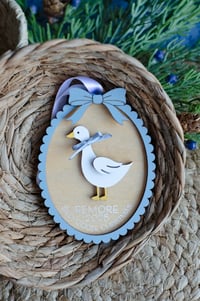 Image 5 of Personalized Silly Goose Christmas Ornament 