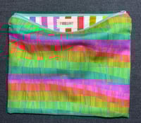 Image 1 of Color Slide Zip Bag 