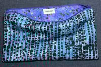 Image 1 of Paintbox Blues Medium Zip Bag