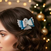 Angel Christmas Bow