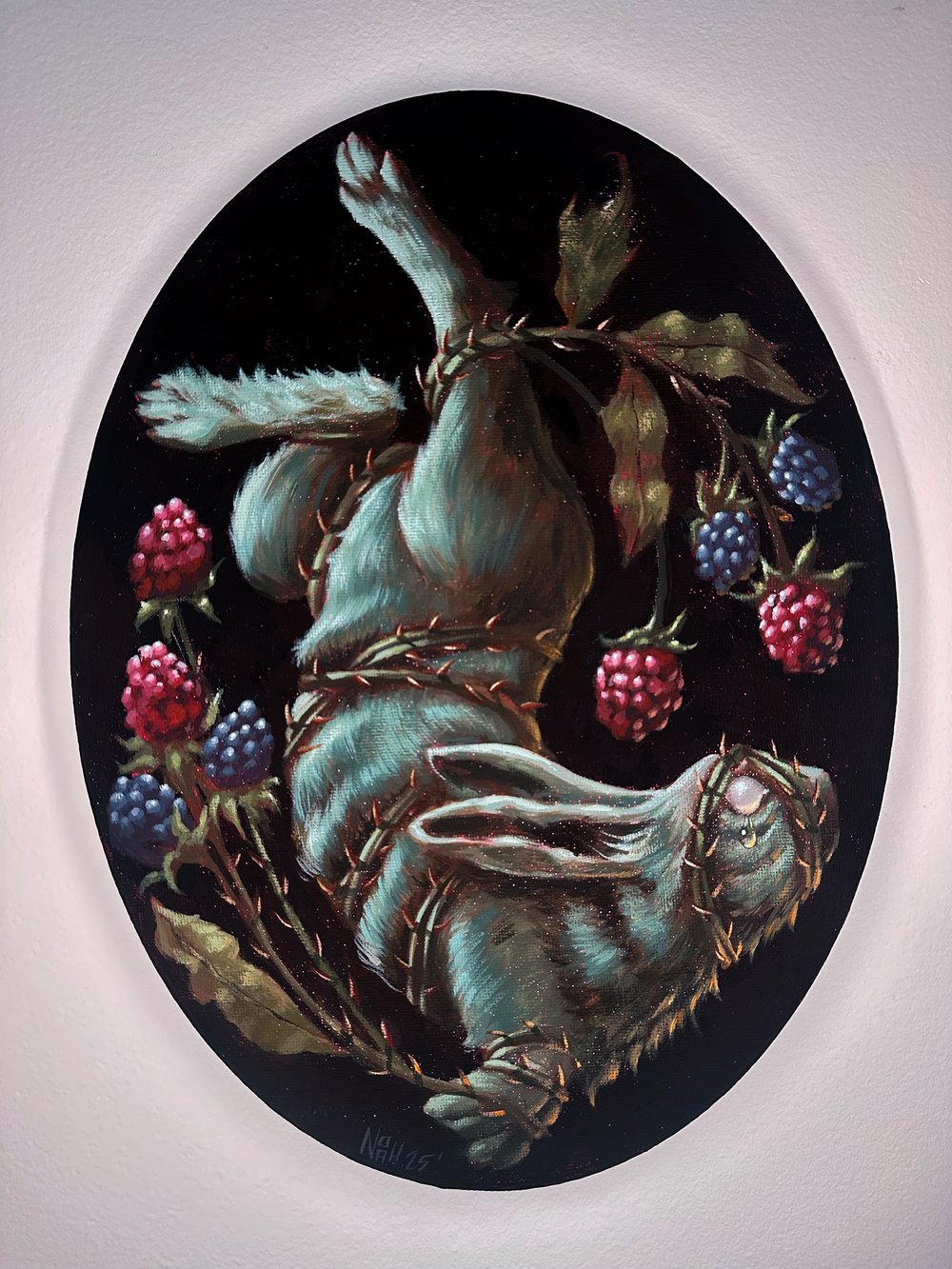 Image of "like sleep to the freezing" Original Painting