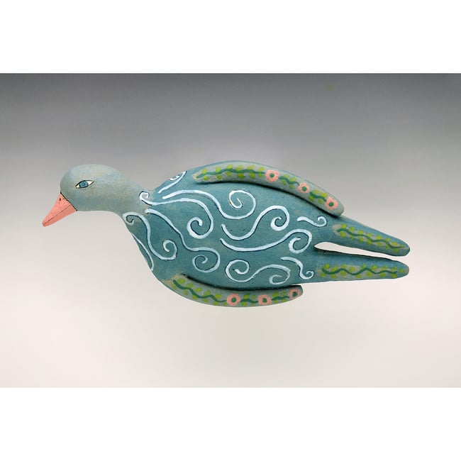 Fashion Swirls Flying Bird Wally