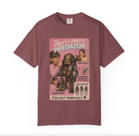 Image 1 of My Pretty Pretty Predator parody Unisex Garment-Dyed T-shirt brick