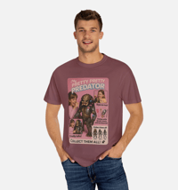 Image 4 of My Pretty Pretty Predator parody Unisex Garment-Dyed T-shirt brick