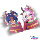 Image 1 of Christmas Chibi OC's!