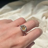 Image 1 of AMBER MOLTEN RING (Q)