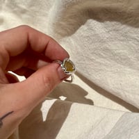 Image 3 of AMBER MOLTEN RING (Q)