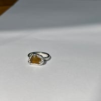 Image 2 of AMBER MOLTEN RING (I)