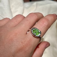Image 2 of GREEN MOLTEN RING (S)