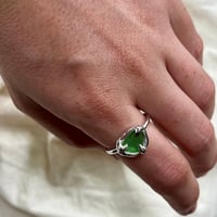 Image 4 of GREEN MOLTEN RING (P)