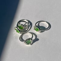 Image 3 of GREEN MOLTEN RING (M)
