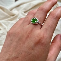 Image 4 of GREEN MOLTEN RING (M)
