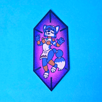 Image 2 of Krystal Glitter Vinyl Sticker