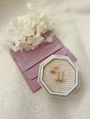 Image 4 of Diamond Blob Earrings